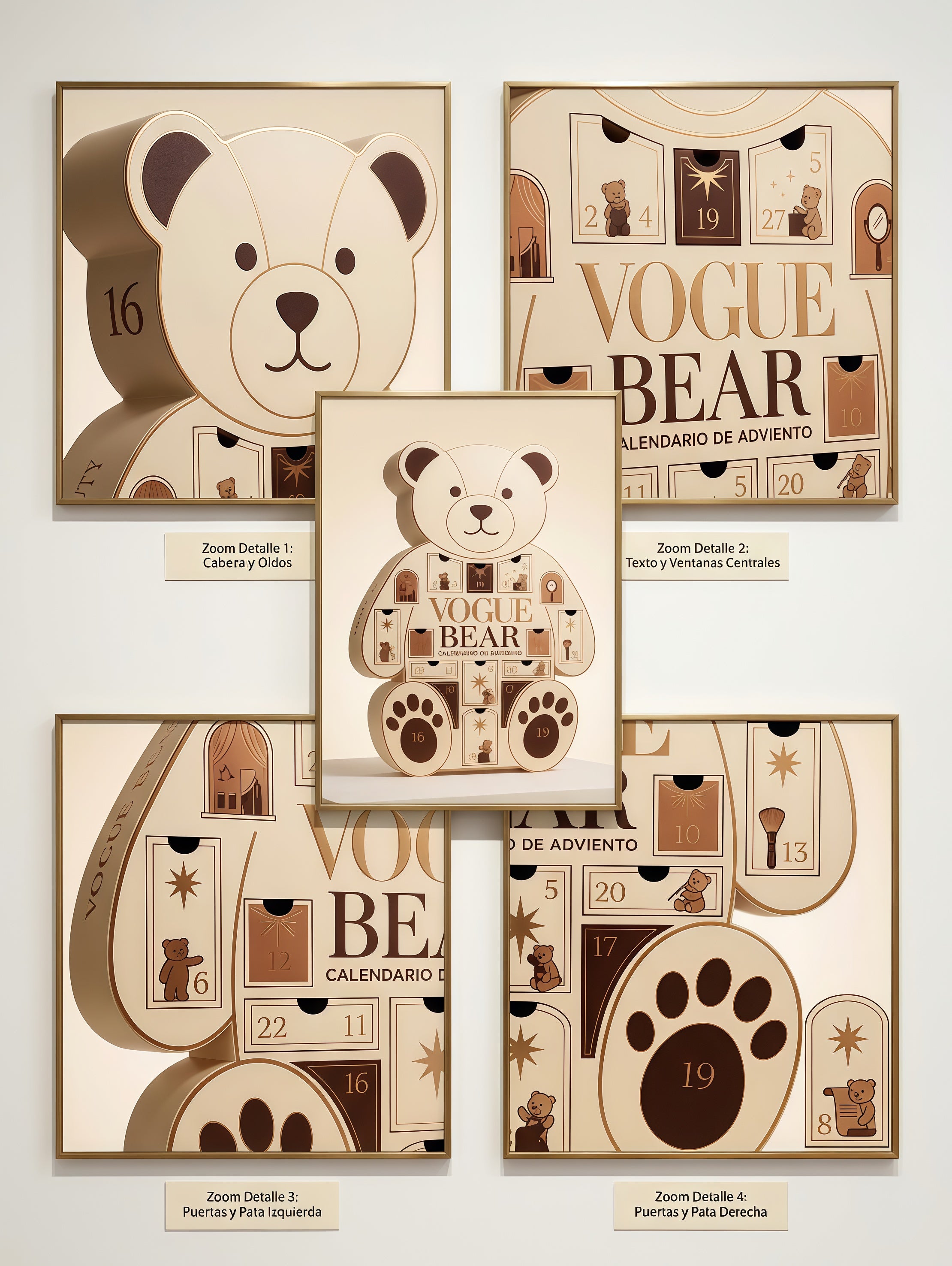 Calendario de Adviento Vogue Bear 2026